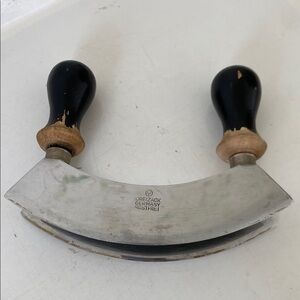 Vintage Dreizack Germany Double Blade Handled Herb Chopper